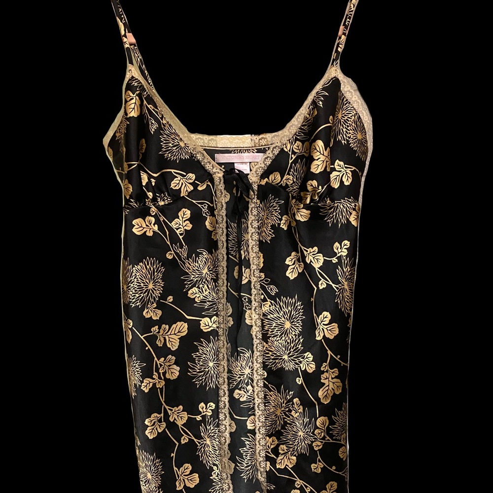 VICTORIA’S SECRET FRONT-TIE SLIP DRESS